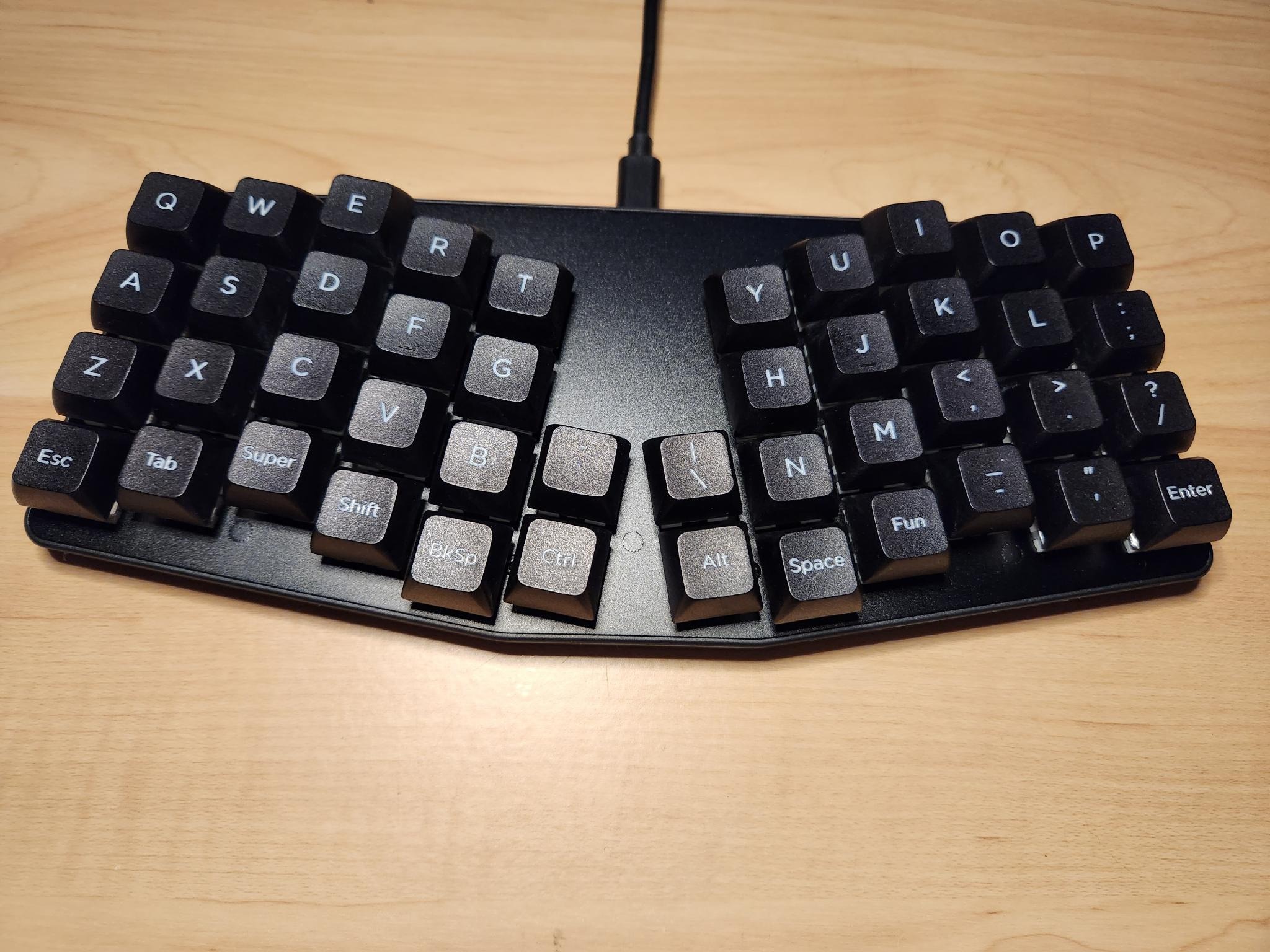 Figure 1: Atreus Keyboard from Keyboardio